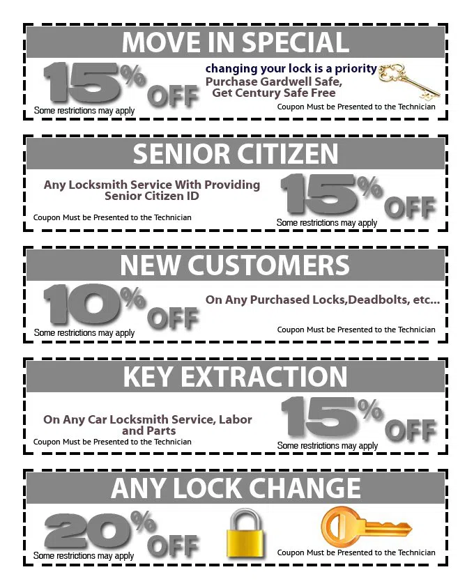 San Jose Master Locksmith San Jose, CA 408-461-3437 - coupons18-set-five